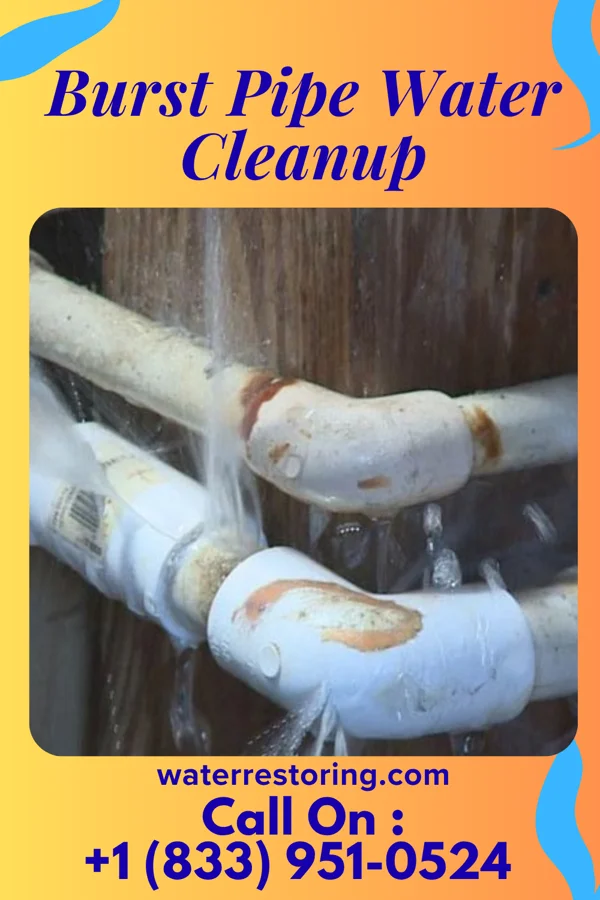 Burst Pipe Water Cleanup in Olde West Chester, OH